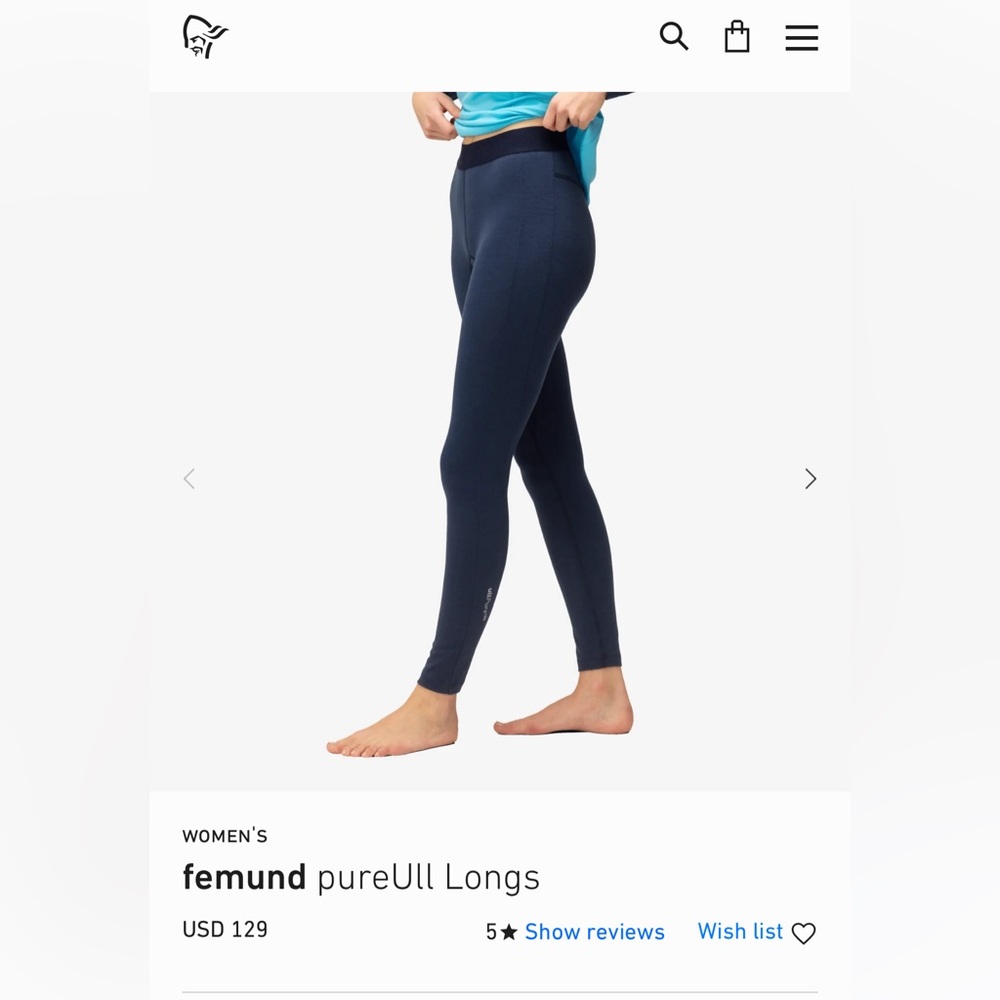 Norrona base layer